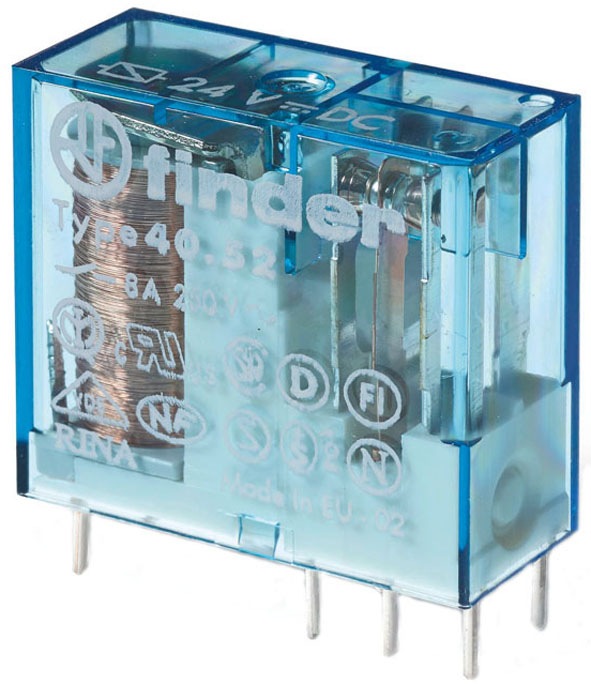 Image du produit Finder Relais CI 2RT 8A 48Vcc