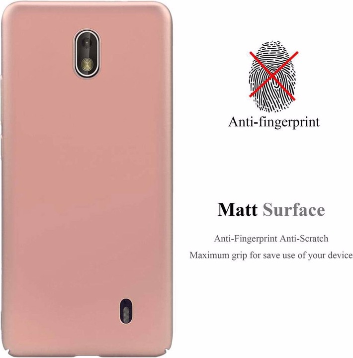 Produktbild Cadorabo Hard Cover Matt Metall Cover (Nokia 1)