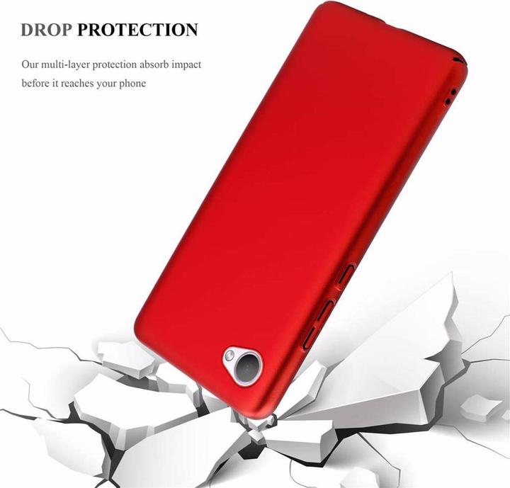 Actual product image Cadorabo Hard Cover Matt Metal Cover (HTC Desire 12)