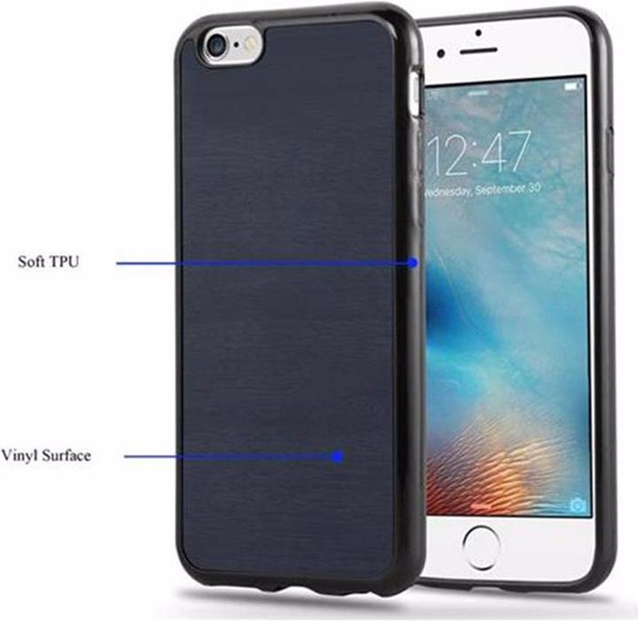Actual product image Cadorabo TPU Wooden Cover (Apple iPhone 6)