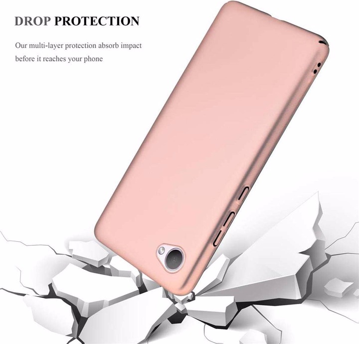 Produktbild Cadorabo Hard Cover Matt Metall Cover (HTC Desire 12)