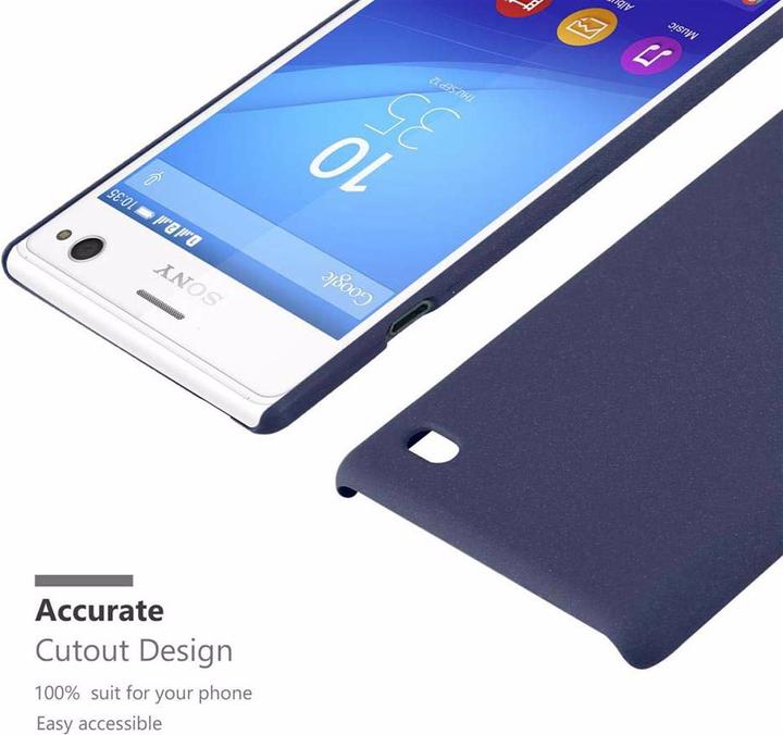 Actual product image Cadorabo Hard Cover Frosty Cover (Sony Xperia C4)