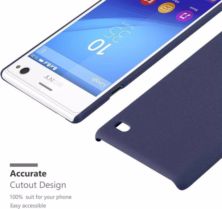 Image du produit Cadorabo Couverture rigide Frosty Cover (Sony Xperia C4)