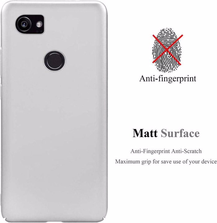 Produktbild Cadorabo Hard Cover Matt Metall Cover (Google Pixel 2 XL)