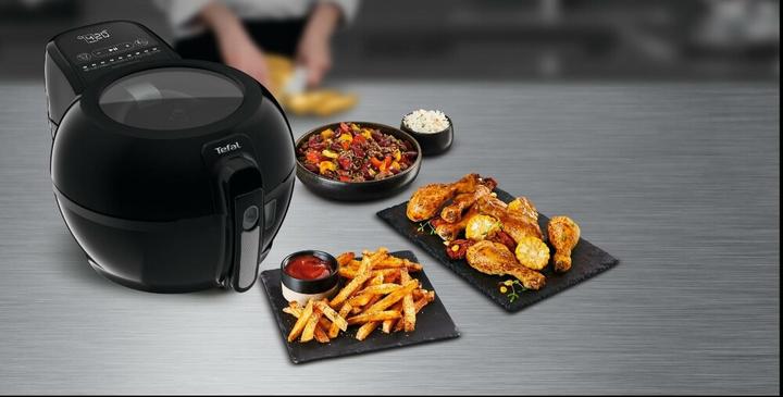 Produktbild Tefal ActiFry Genius + Heissluftfritteuse (FZ7738), Schwarz