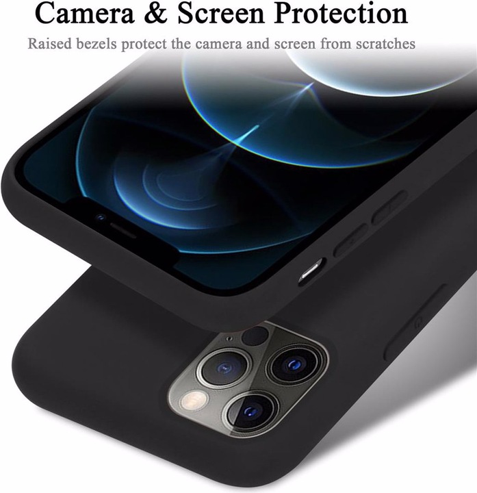 Produktbild Cadorabo TPU Liquid Silicone Case Cover (Apple iPhone 12 Pro Max)