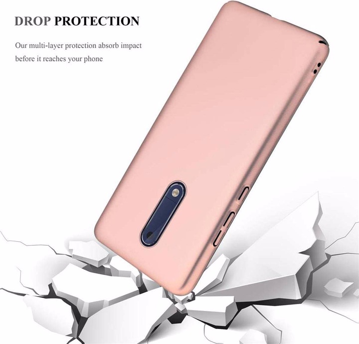 Produktbild Cadorabo Hard Cover Matt Metall Cover (Huawei Y5 (2017))