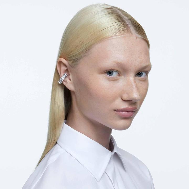 Actual product image Swarovski Millenia Cushion Cut Earclips White (Swarovski Metal)