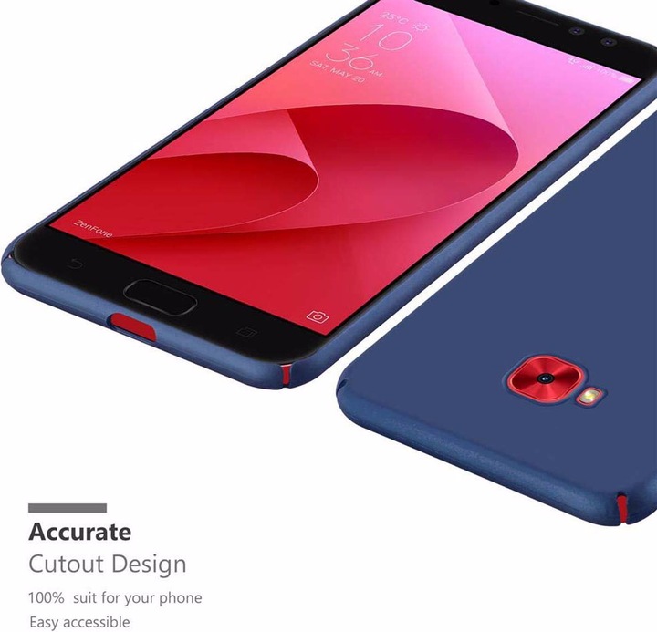 Produktbild Cadorabo Hard Cover Matt Metall Cover (Asus Zenfone 4 Selfie Pro)