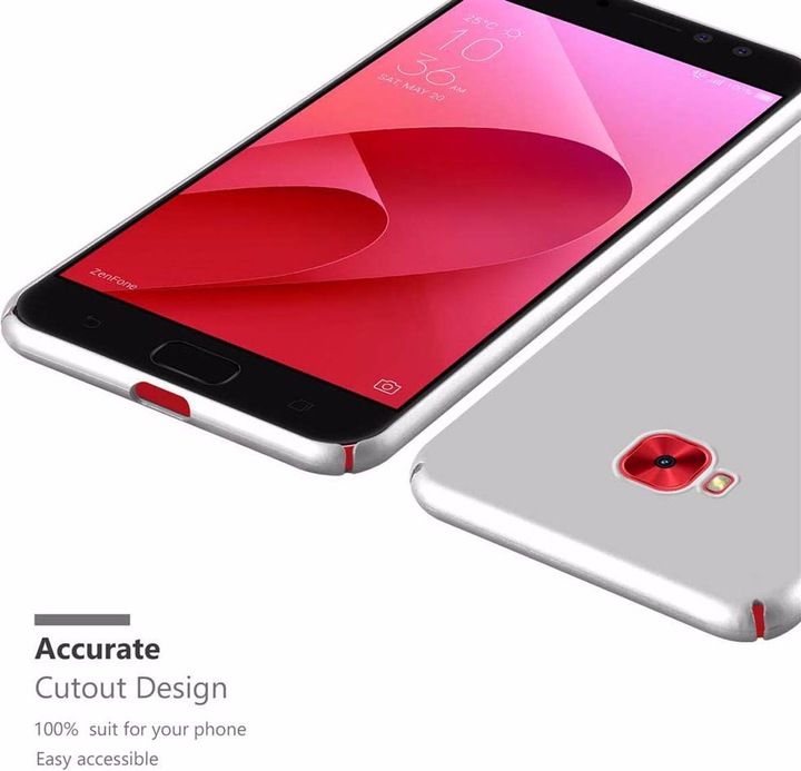 Actual product image Cadorabo Hard Cover Matt Metal Cover (Asus Zenfone 4 Selfie Pro)