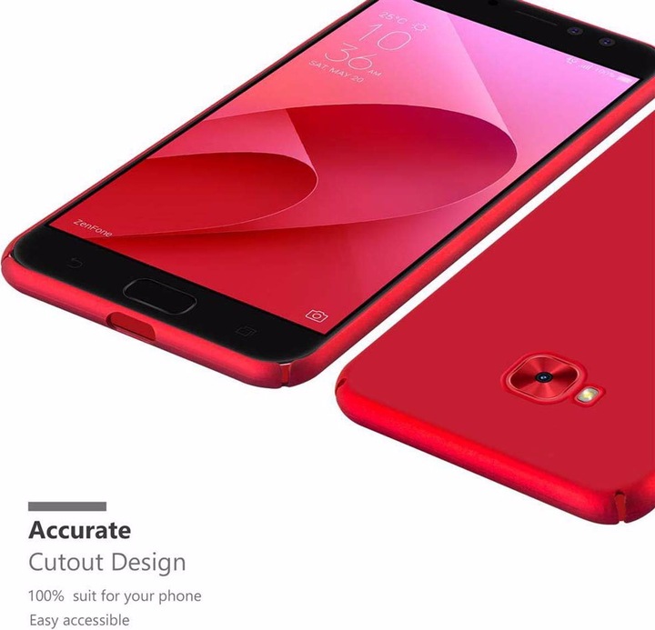 Produktbild Cadorabo Hard Cover Matt Metall Cover (Asus Zenfone 4 Selfie Pro)