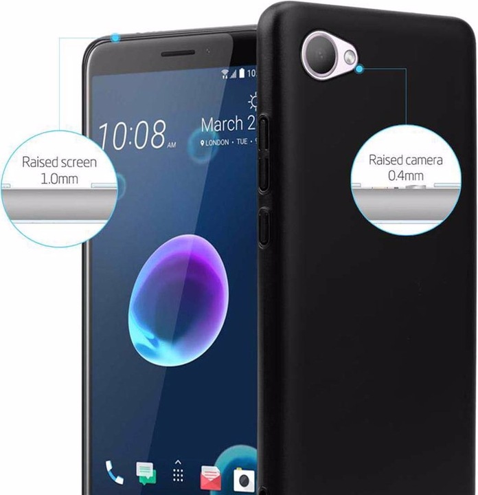 Produktbild Cadorabo Hard Cover Matt Metall Cover (HTC Desire 12)