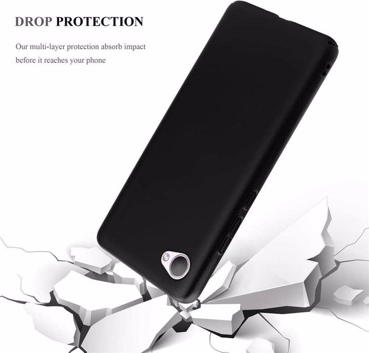 Actual product image Cadorabo Hard Cover Matt Metal Cover (HTC Desire 12)