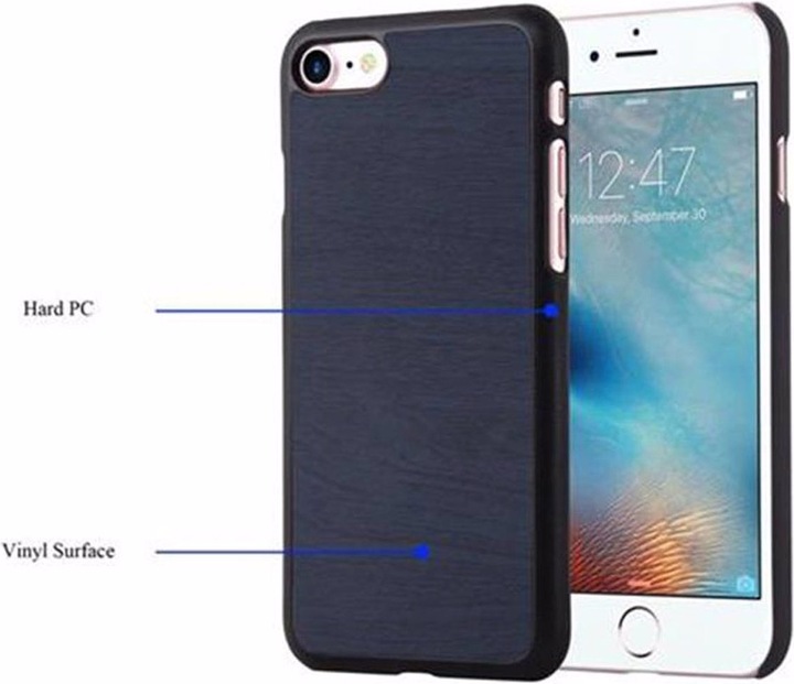 Produktbild Cadorabo TPU Wooden Cover (Apple iPhone 7, Apple iPhone SE (2nd Gen))