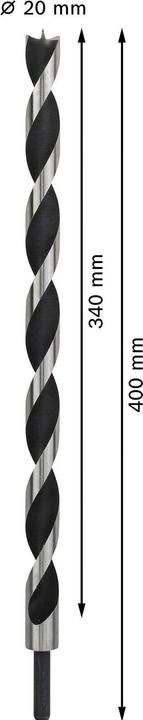 Produktbild Bosch Professional Zubehör PRO Wood Holzspiralbohrer, 20 x 340 x 400 mm (20 mm)