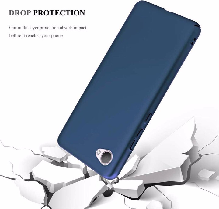 Produktbild Cadorabo Hard Cover Matt Metall Cover (HTC Desire 12)