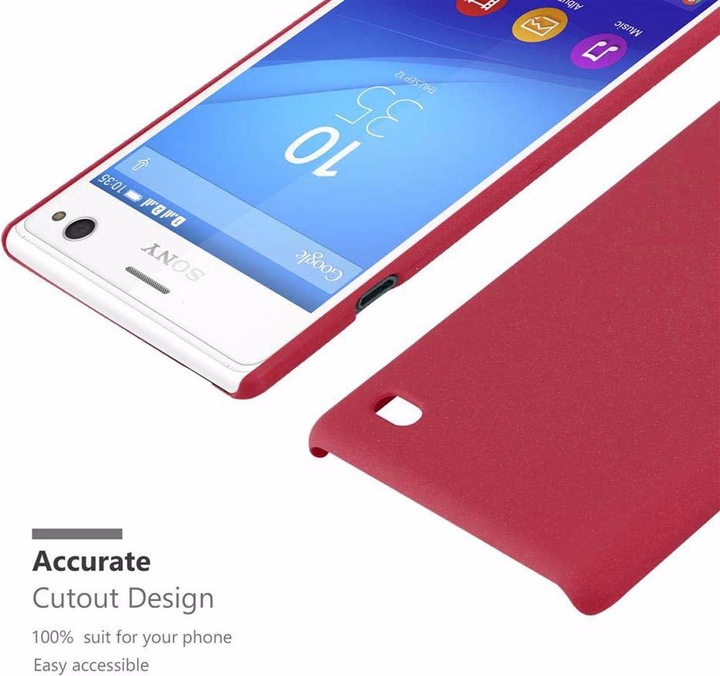Image du produit Cadorabo Couverture rigide Frosty Cover (Sony Xperia C4)