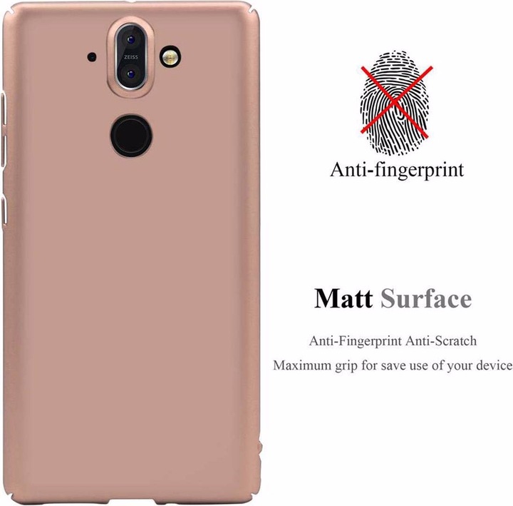 Produktbild Cadorabo Hard Cover Matt Metall Cover (Nokia 8 Sirocco)