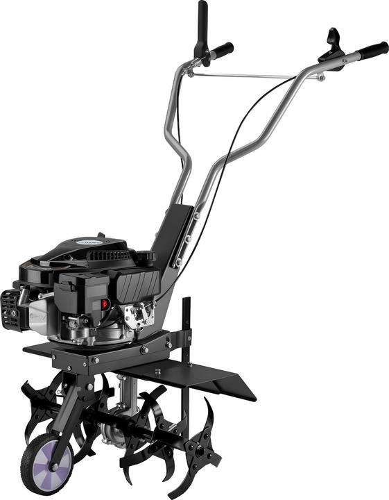 Produktbild Wiltec Benzin Bodenhacke 60cm Gartenhacke mit Motor 144ccm Motorhacke Bodenfräse
