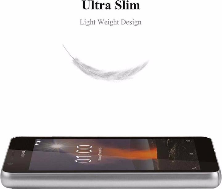 Produktbild Cadorabo Hard Cover Matt Metall Cover (Nokia 1)