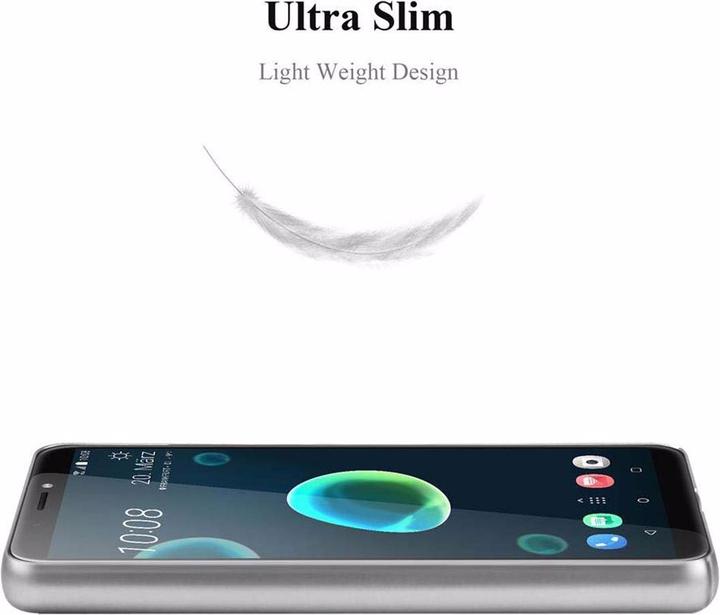 Actual product image Cadorabo Hard Cover Matt Metal Cover (HTC Desire 12+)