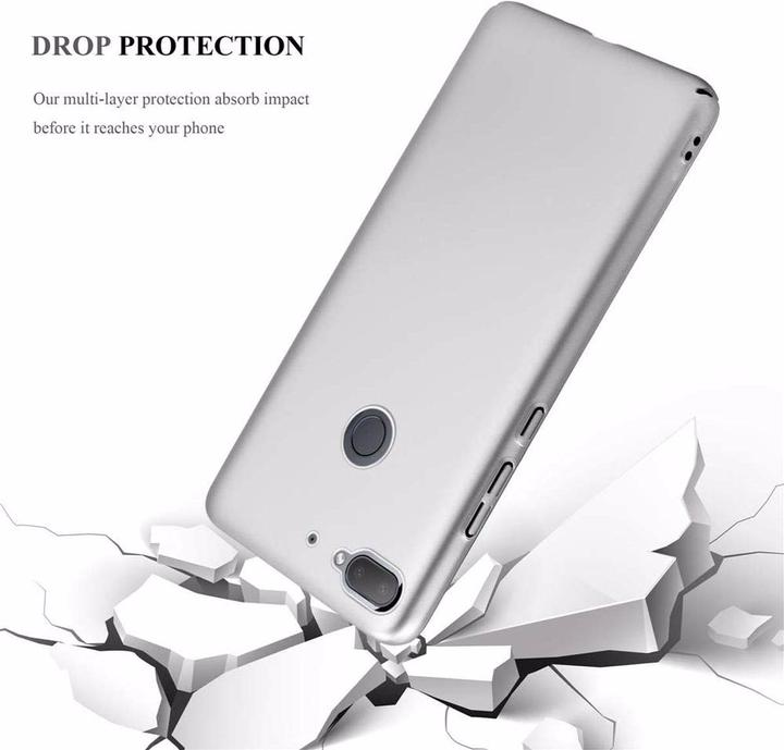Actual product image Cadorabo Hard Cover Matt Metal Cover (HTC Desire 12+)