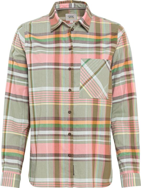 Produktbild Camel Active Karierte Bluse aus reiner Baumwolle (L)