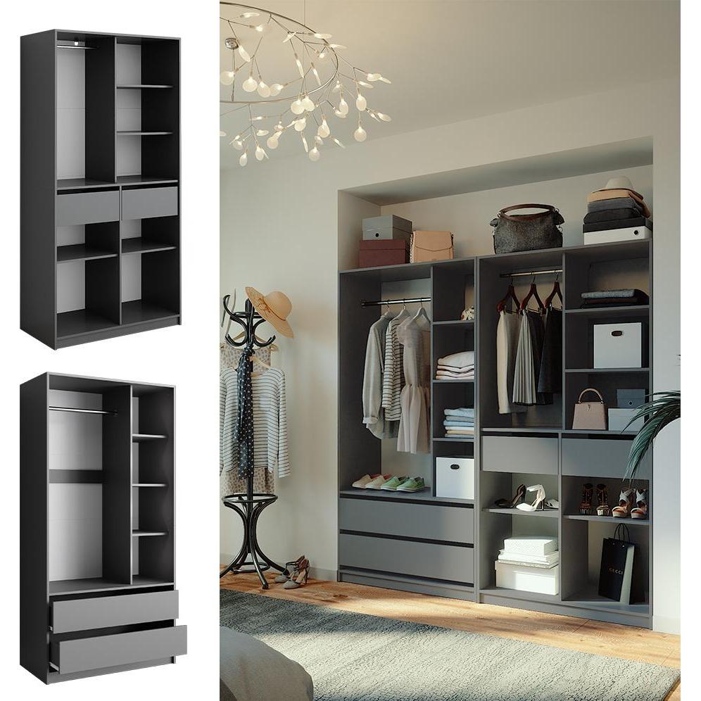 Thumbnail - Vicco, Kleiderschrank, Elmo (100 x 50 x 200 cm)