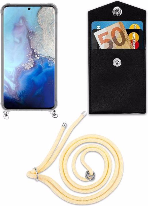 Produktbild Cadorabo TPU Handy Kette SILBER Cover