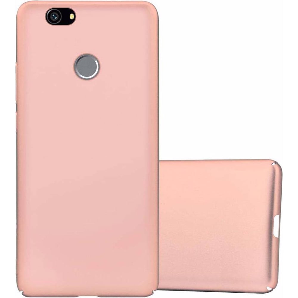 Cadorabo Hard Cover Matt Metall Cover (Huawei Nova), Smartphone Hülle, Rosa