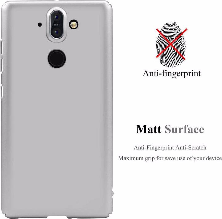 Produktbild Cadorabo Hard Cover Matt Metall Cover (Nokia 8 Sirocco)
