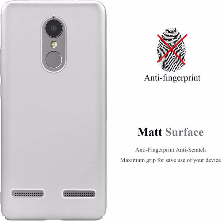 Actual product image Cadorabo Hard Cover Matte Metal Cover (Lenovo K6 Power, lg K6)