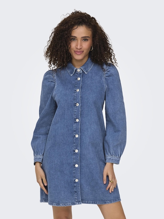 Produktbild Only ONLALMA Kurzes Kleid Jeanskleid (M)