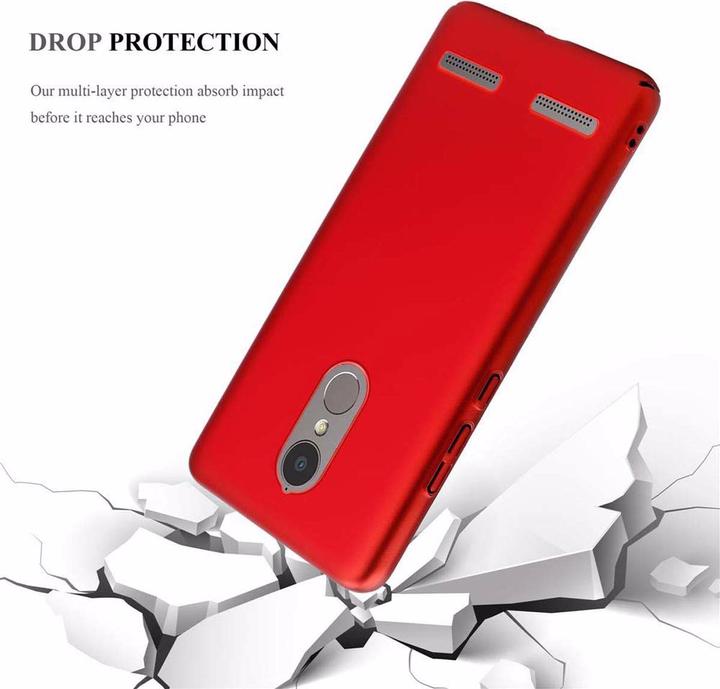 Actual product image Cadorabo Hard Cover Matte Metal Cover (Lenovo K6 Power, lg K6)