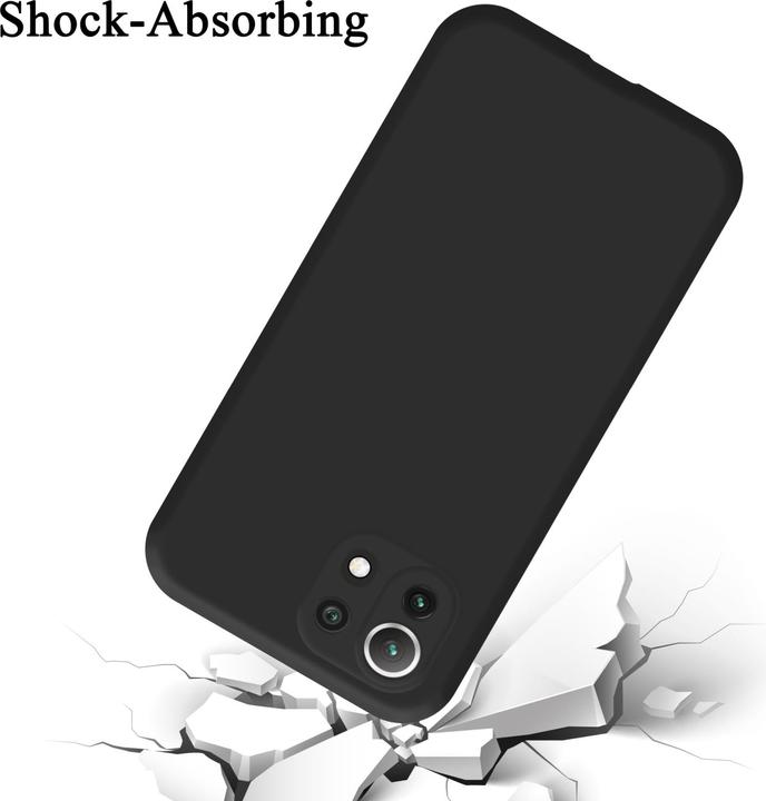 Produktbild Cadorabo TPU Liquid Silicone Case Hülle für Xiaomi Mi 11 LITE (4G / 5G) / 11 LITE NE (Xiaomi Mi 11 Lite, Xiaomi 11 Lite 5G NE, Xiaomi Mi 11 Lite 5G)