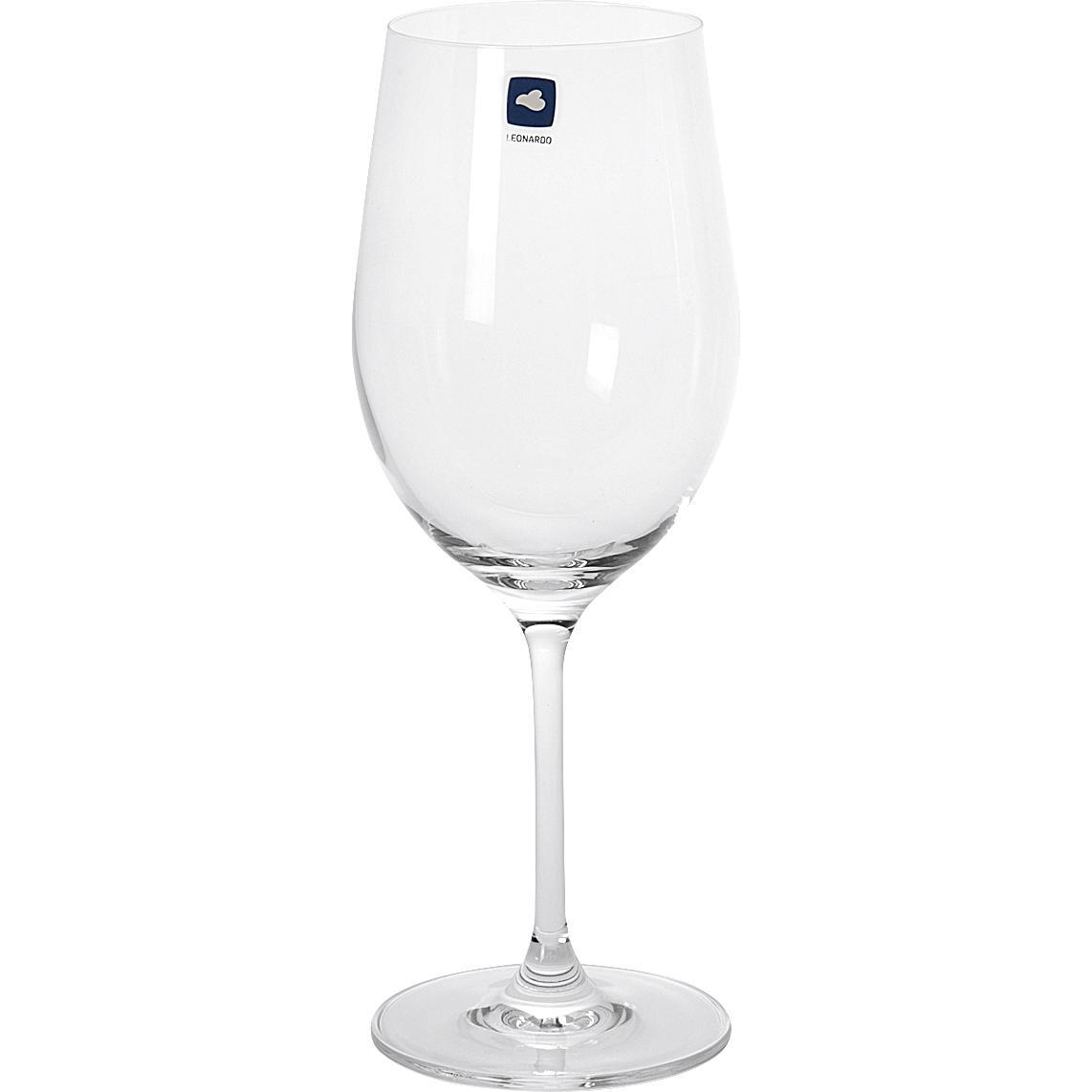 6x Leonardo Ciao+, Calice da Vino Trasparente