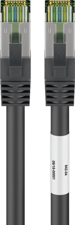 Goobay Network cable (S/FTP, CAT8.1, 1 m)