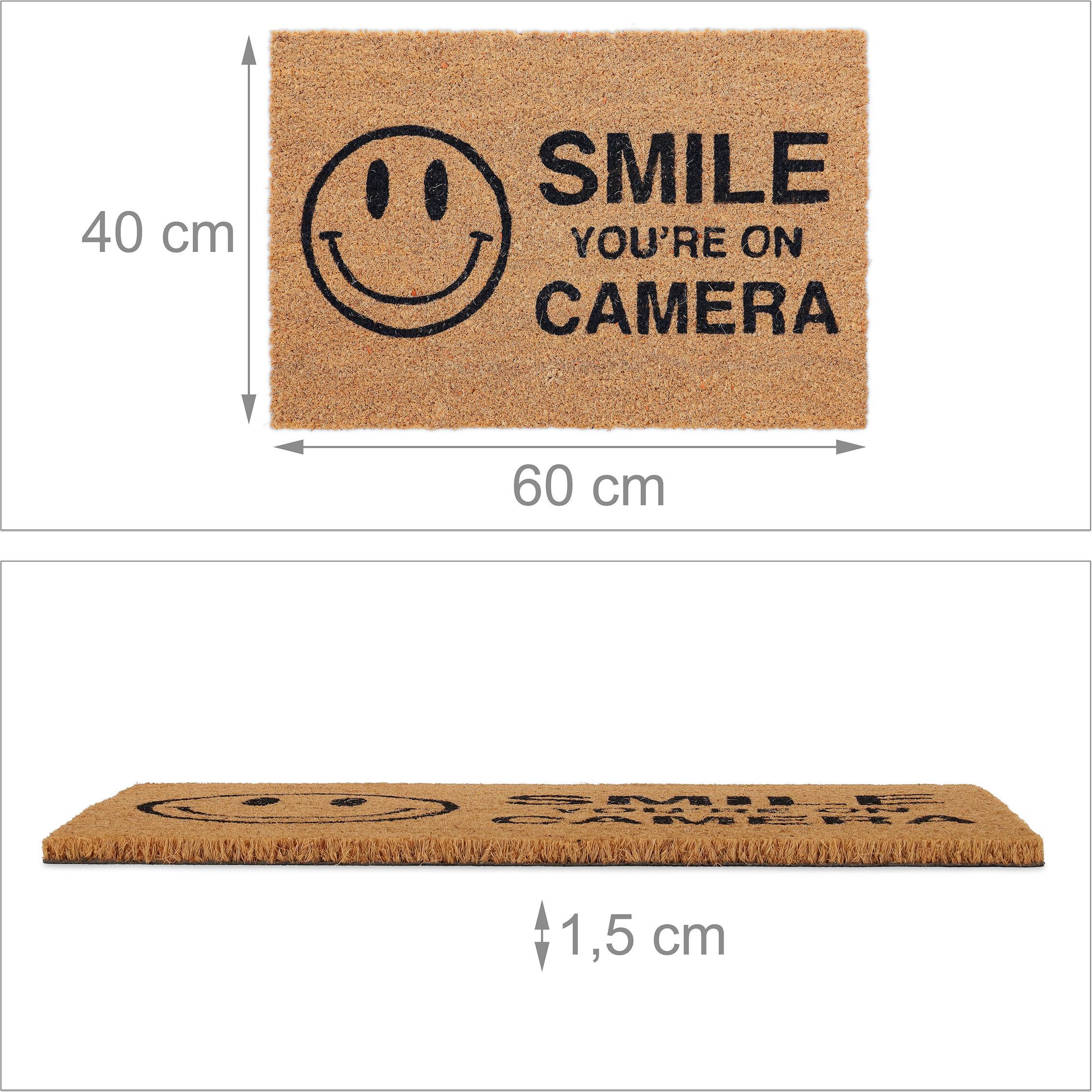 Thumbnail - Relaxdays, Fussmatte, Fussmatte (60 x 40 x 1.5 cm)