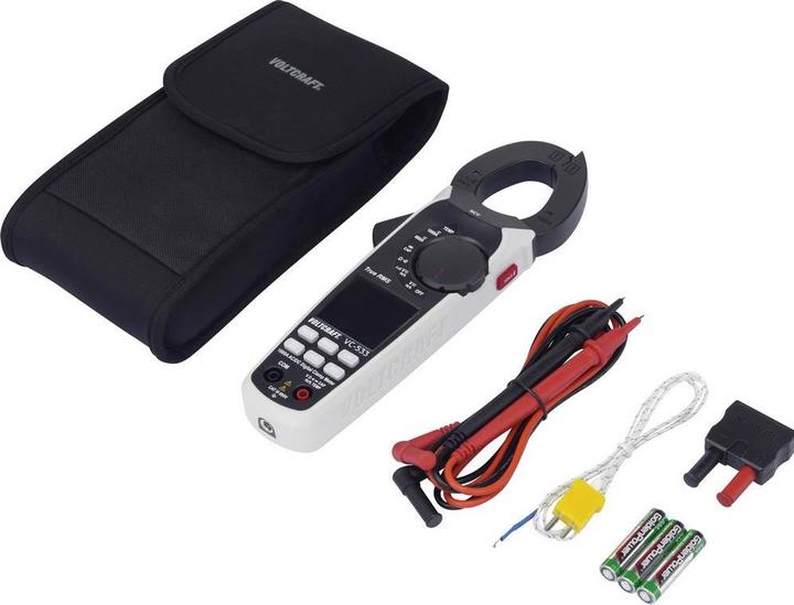 Actual product image Voltcraft VC-533 SE Current clamp digital CAT III 600 V Display (Counts): 6000 (CAT III 600V)