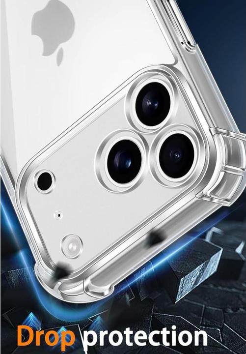 Immagine prodotto Screenguard Crystal Soft Airbag Bumper Hülle (Apple iPhone 17 Pro Max)