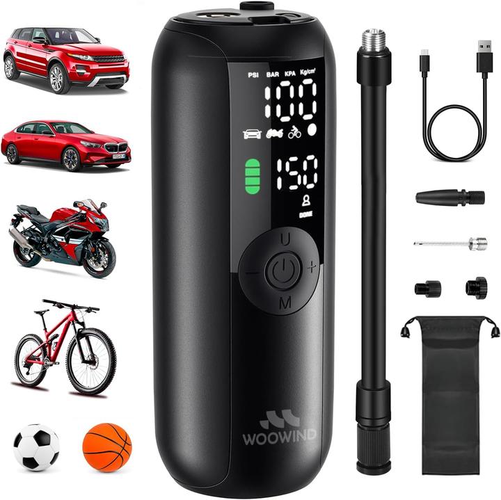 Produktbild Woowind LP1 Portable & Smarte Luftpumpe