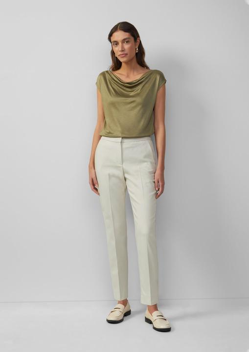 Produktbild s.Oliver Hose Cigarette-Pants im Slim Fit mit elastischem Bund (44)
