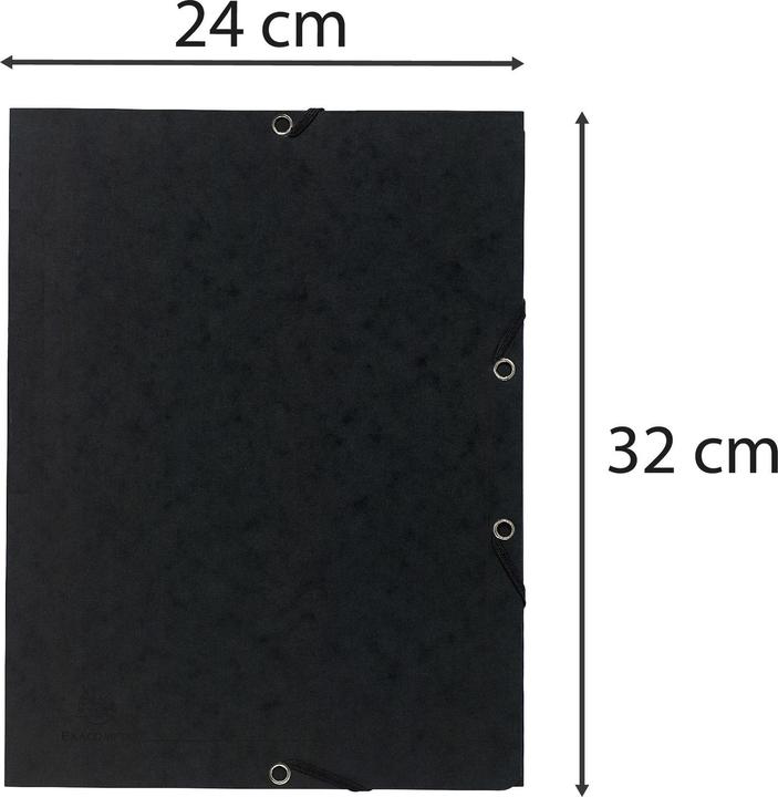 Produktbild Exacompta Sammelmappe mit Gummizug (A4, 425 x)