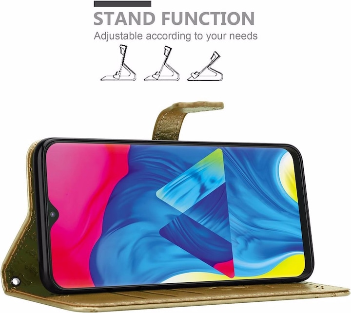Produktbild Cadorabo Book Hunde & Katzen Cover (Samsung Galaxy A10, Samsung Galaxy M10)
