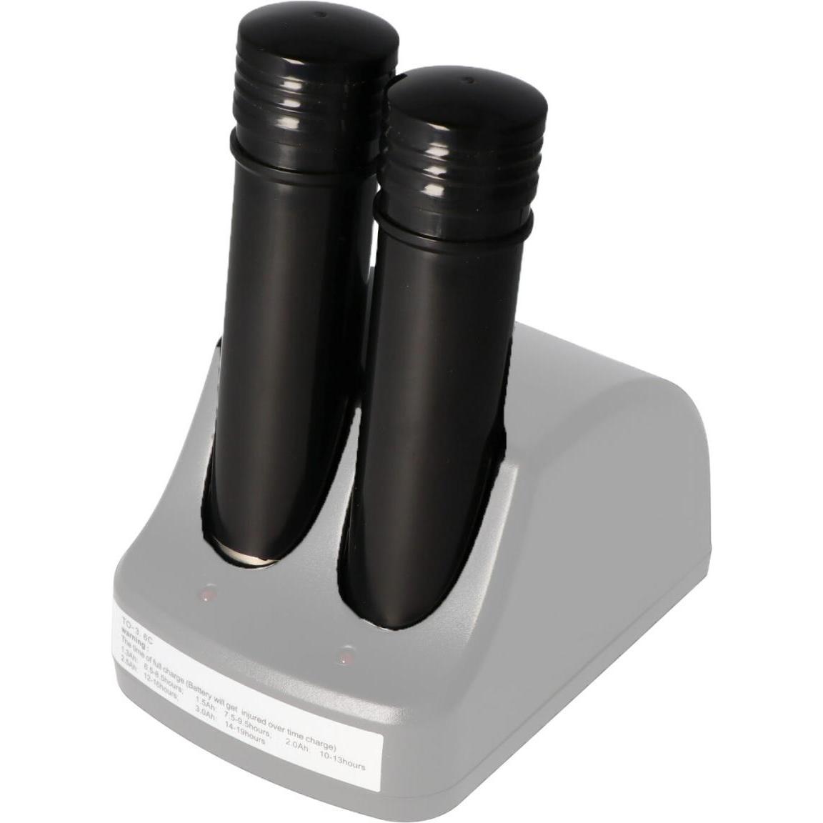 Thumbnail - AccuCell, Werkzeugakku + Ladegerät, Akku Black & Decker VersaPak VP100 2er Set (3.6 V)