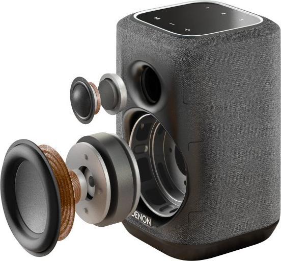 Actual product image Denon Home 150 NV Multiroom Speaker black (Airplay 2, Bluetooth, Wi-Fi)