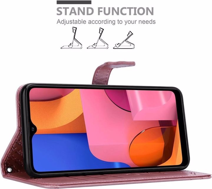 Actual product image Cadorabo Book Dogs & Cats Cover (Samsung Galaxy A20s)