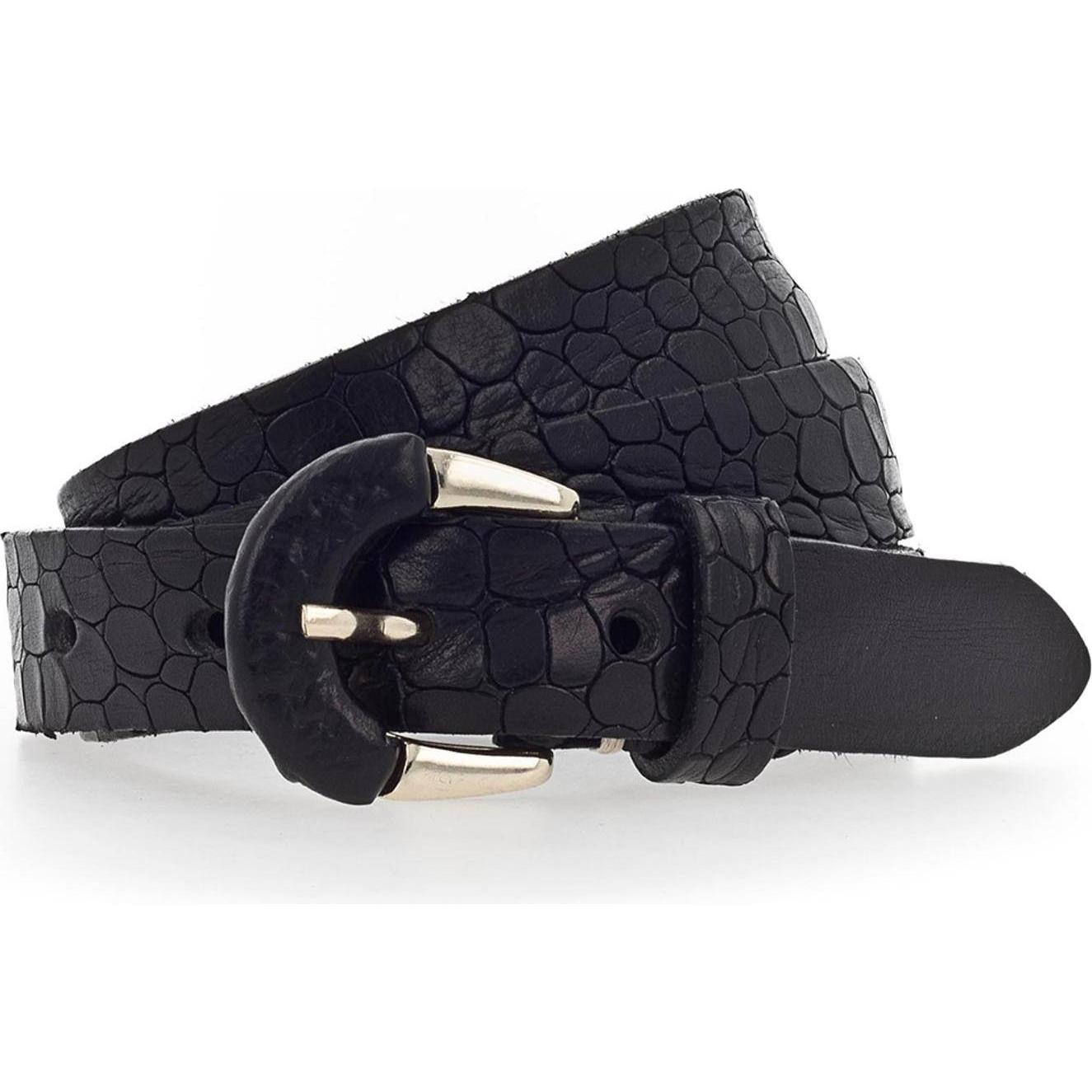 B.Belt, Damen, Gürtel, Gürtel Casual, Schwarz, (75)