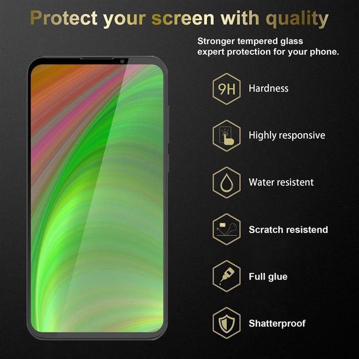 Actual product image Cadorabo Full screen display protection glass (1 Piece, Meizu 16Xs)