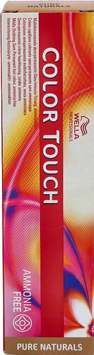 Actual product image Wella Professional - Color Touch Pure Naturals - Demi-permanent hair colour without ammonia 4/0 - (0, 4)